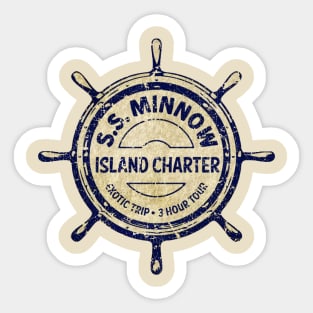 S.S Minnow Island Premium Design Sticker